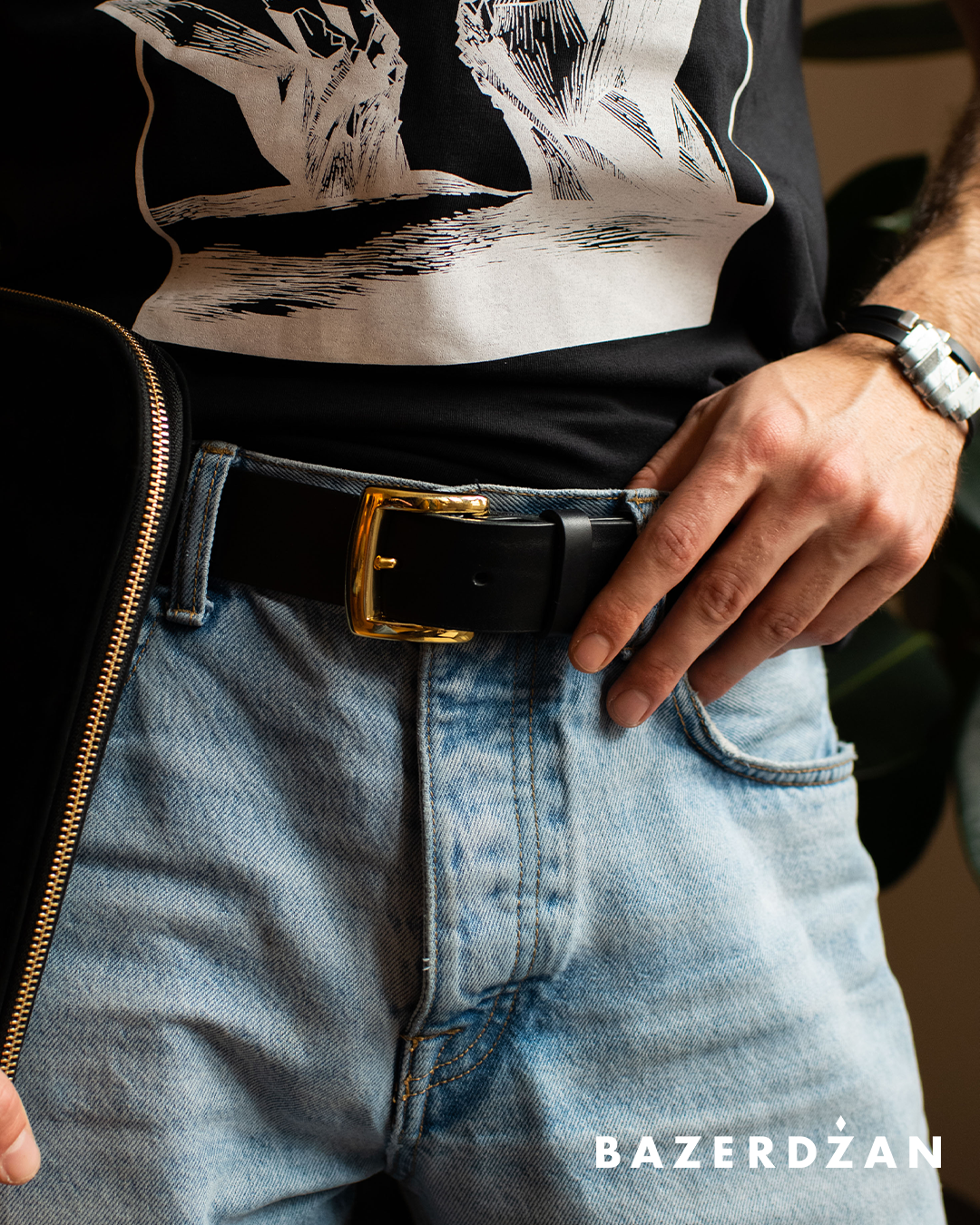 Leather Belt - For Men by Grubble