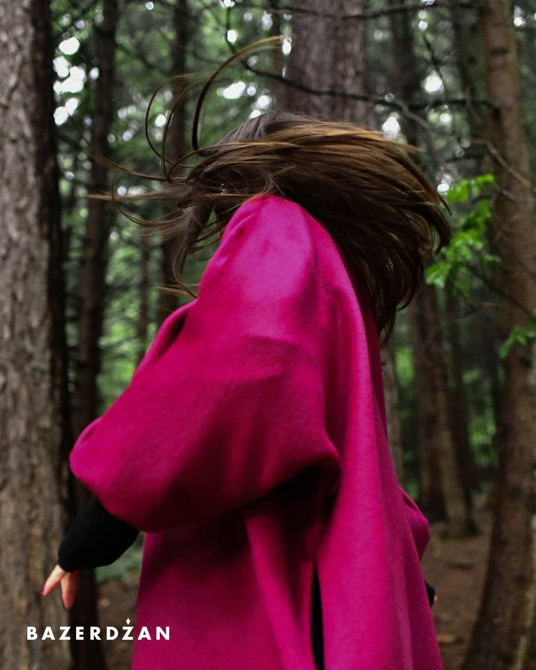 Swan Jacket Burgundy