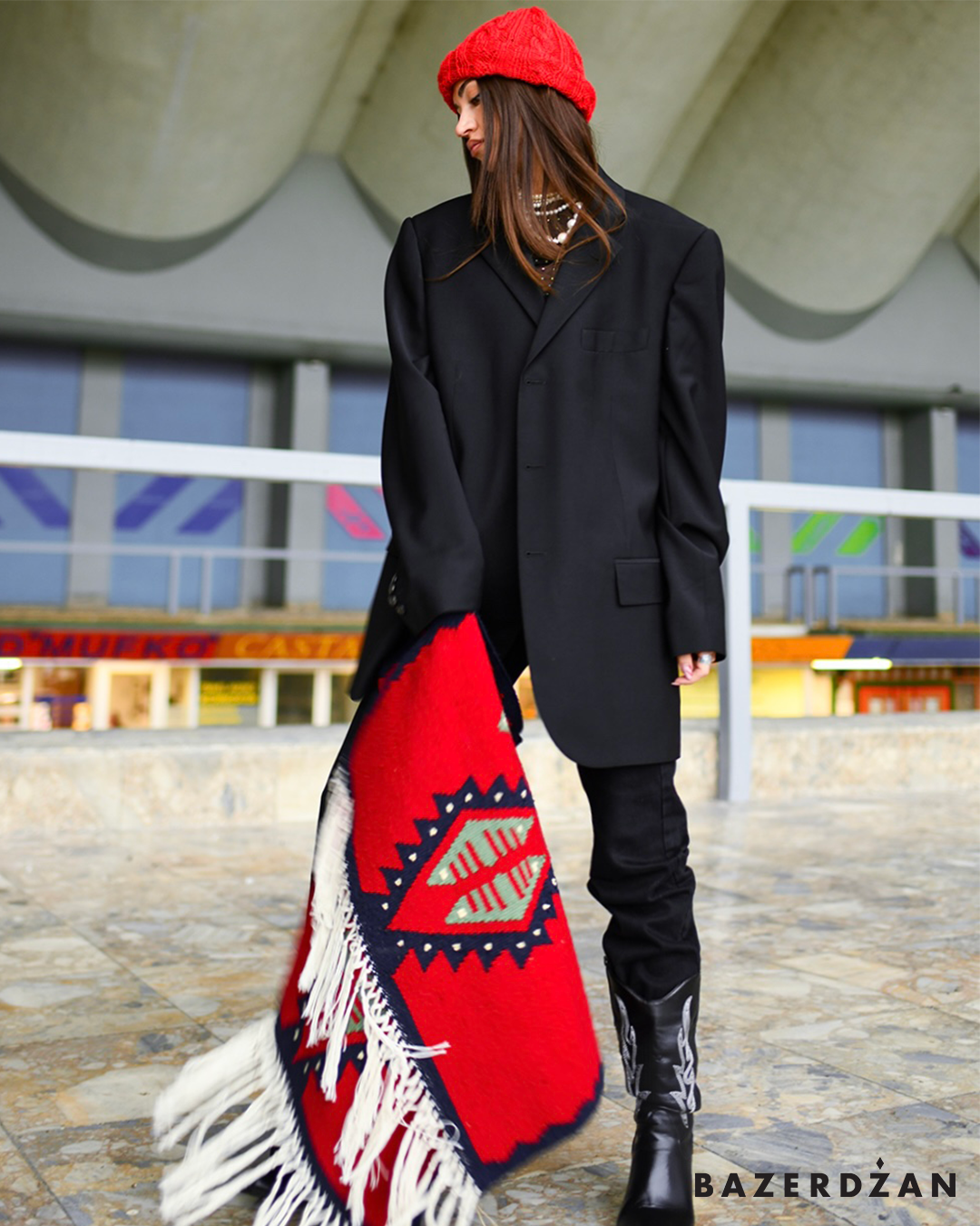 Backless Thrift Flip Blazer