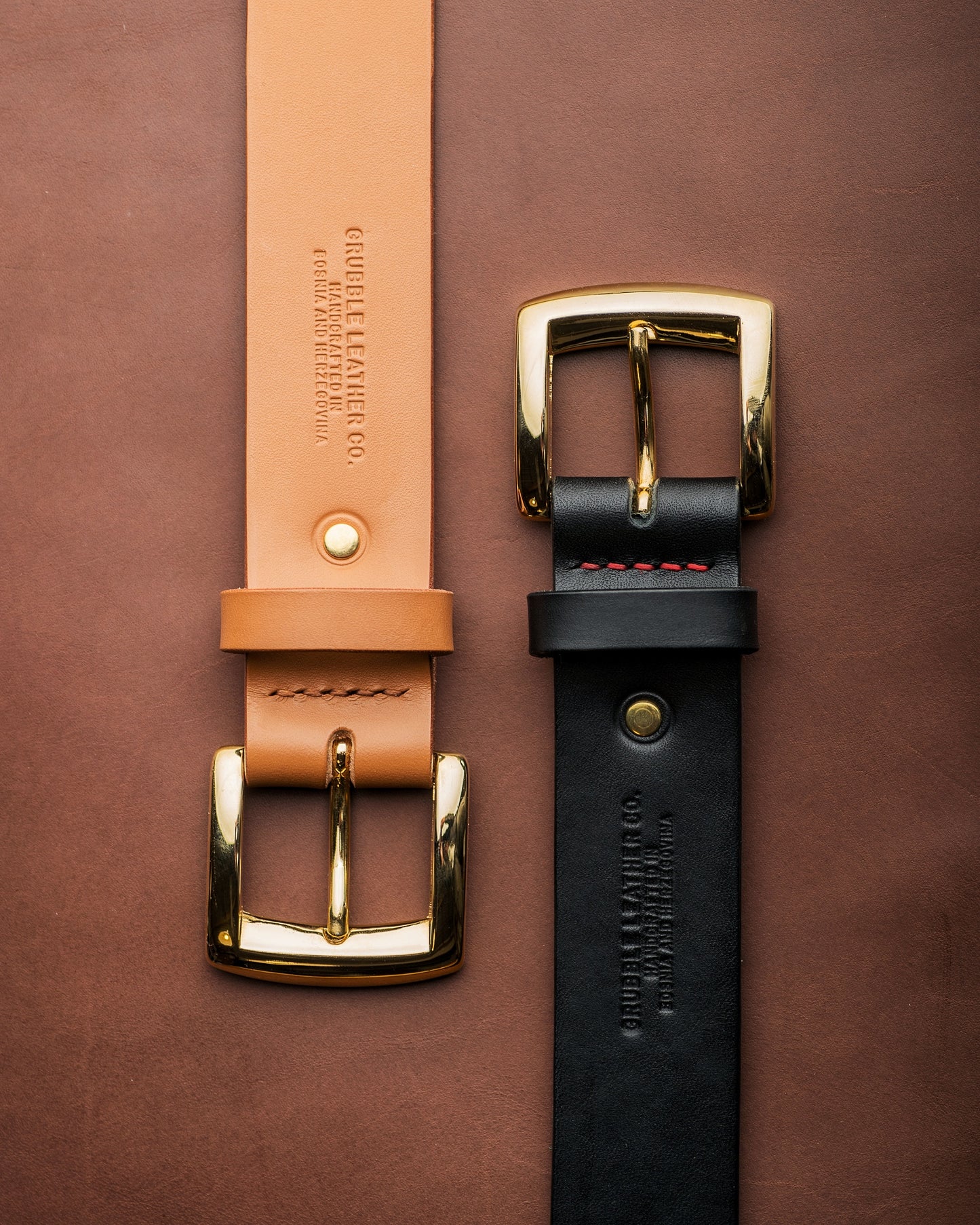 Leather Belt - For Men by Grubble