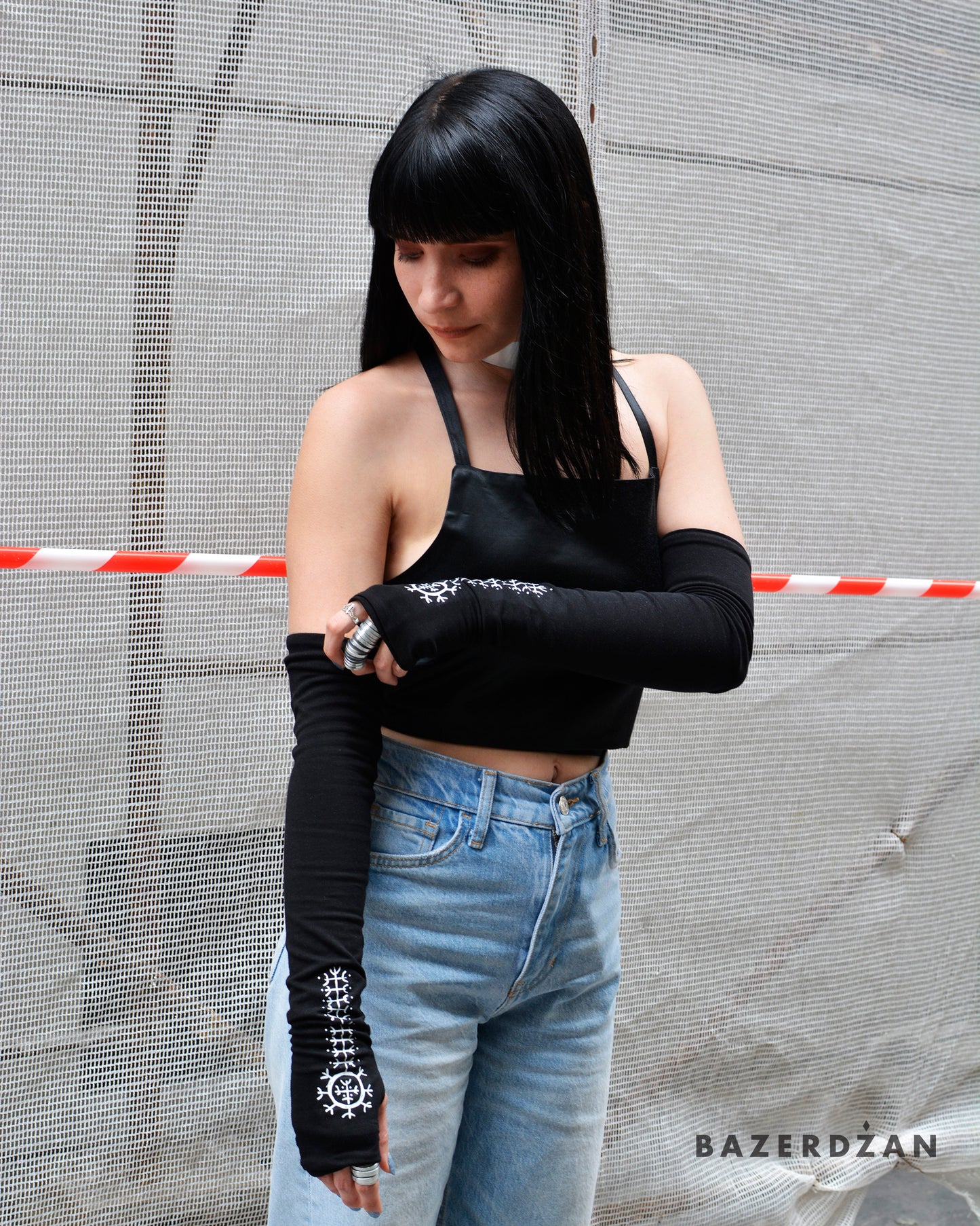 Gloves With Traditional Bosnian Tattoos by Bazerdzan x Ina Čano