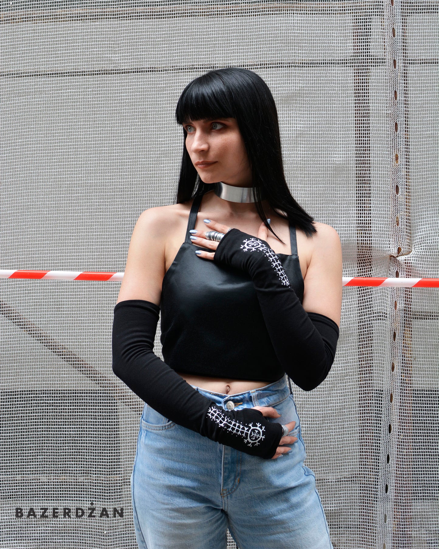 Gloves With Traditional Bosnian Tattoos by Bazerdzan x Ina Čano