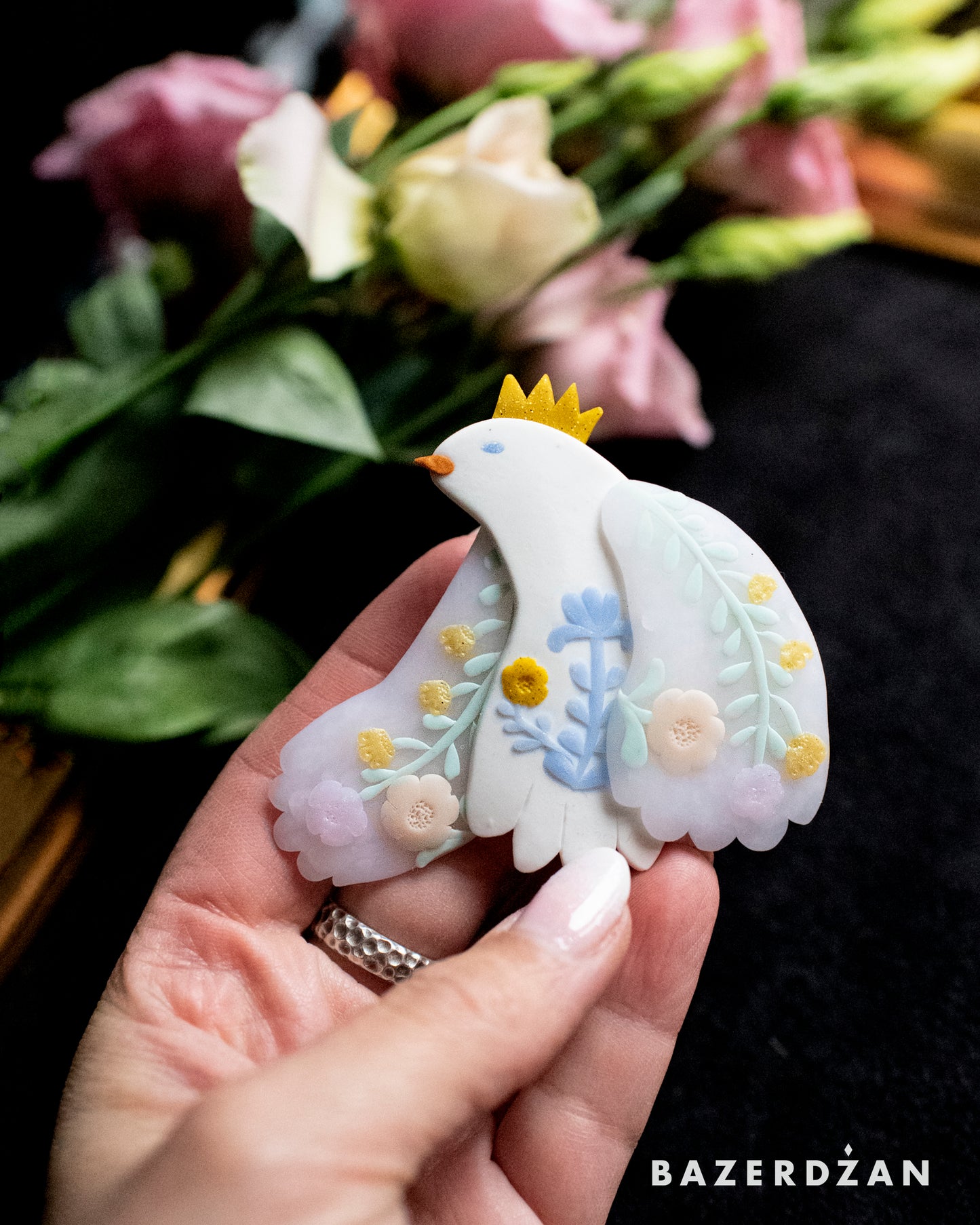 Brooch Bird by Kotka
