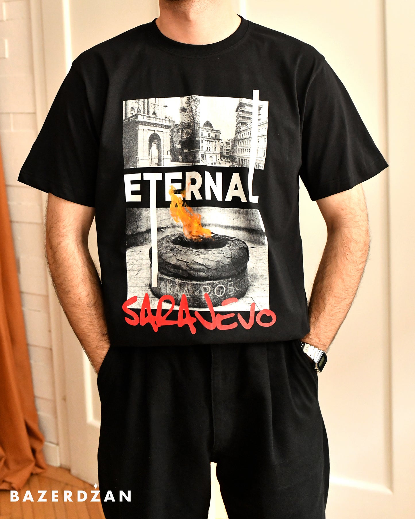 T-shirt Eternal Flame by Bazerdzan Wear