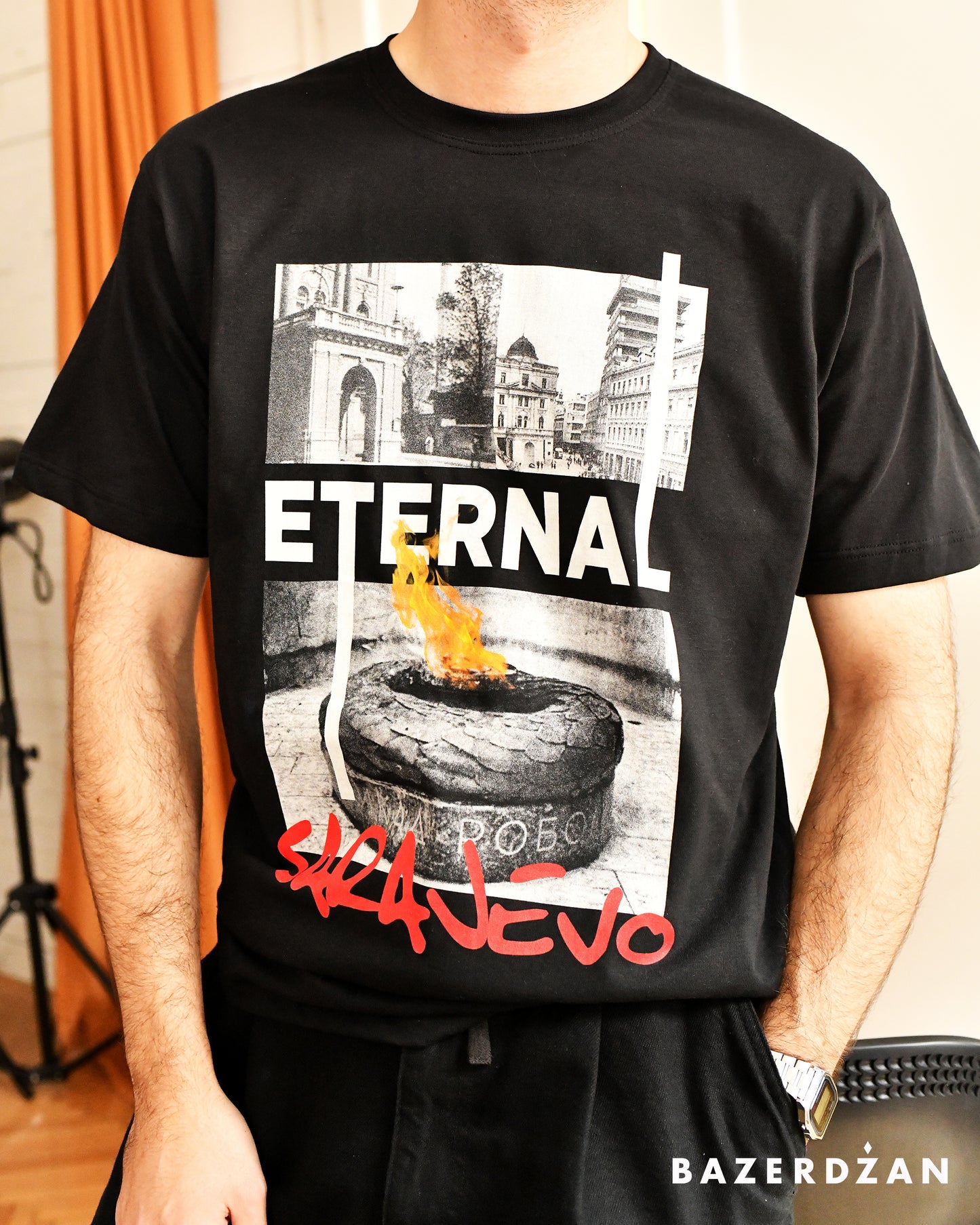 T-shirt Eternal Flame by Bazerdzan Wear