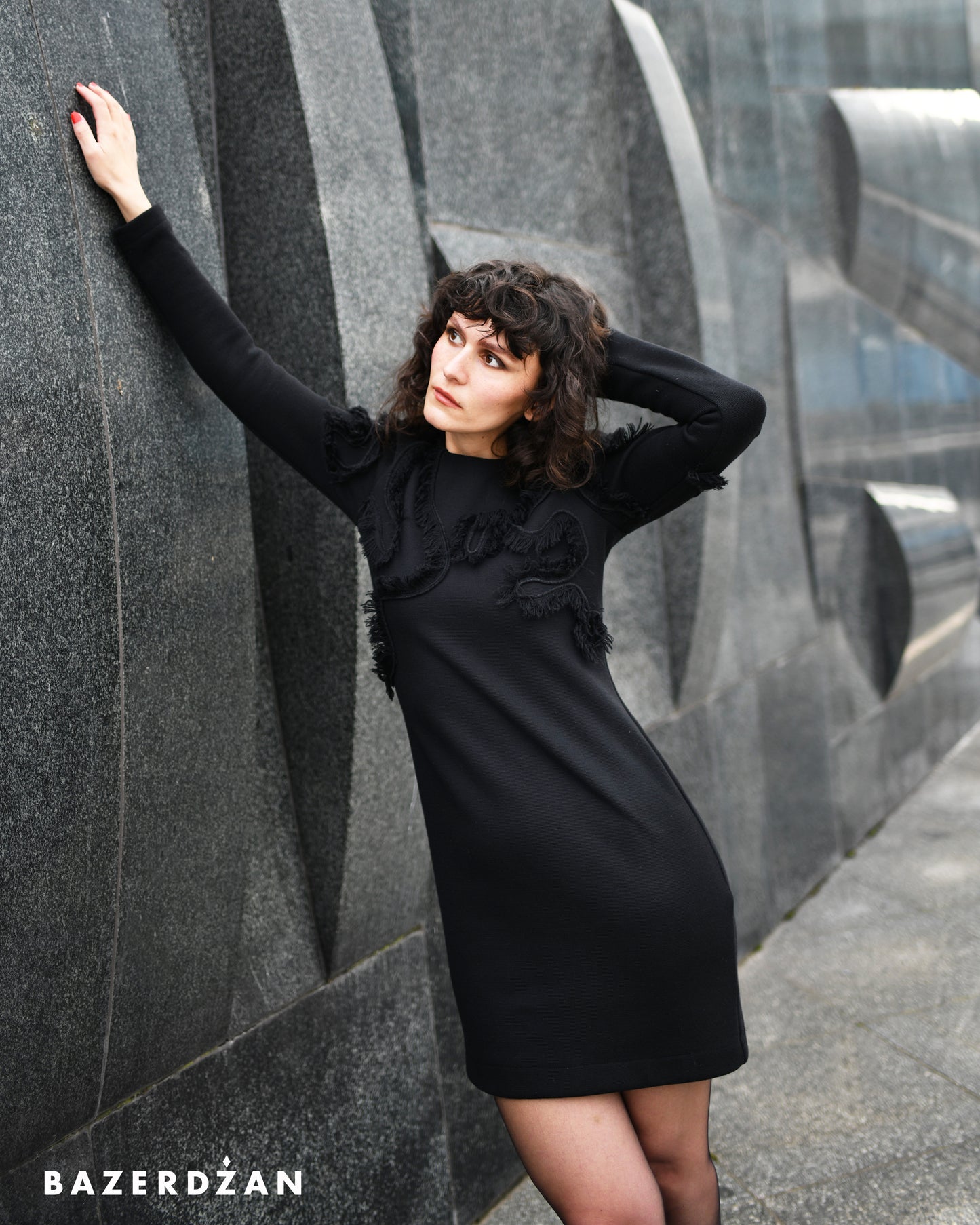 Dress Sharada - Black by Amna Kunovac-Zekić