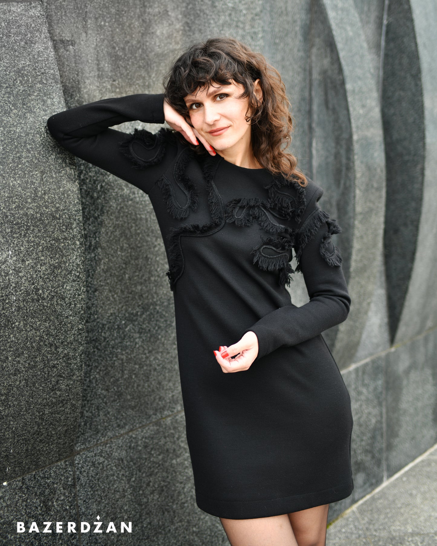 Dress Sharada - Black by Amna Kunovac-Zekić