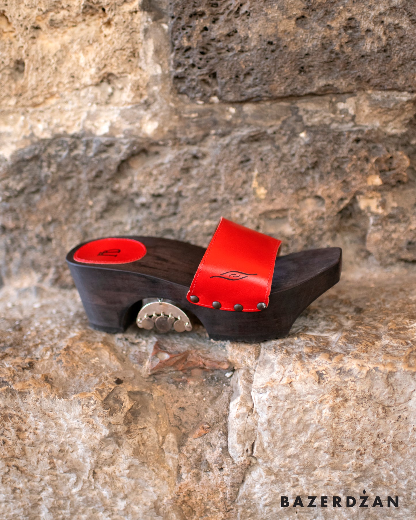 Wooden Sandals (Nanule) With Bells