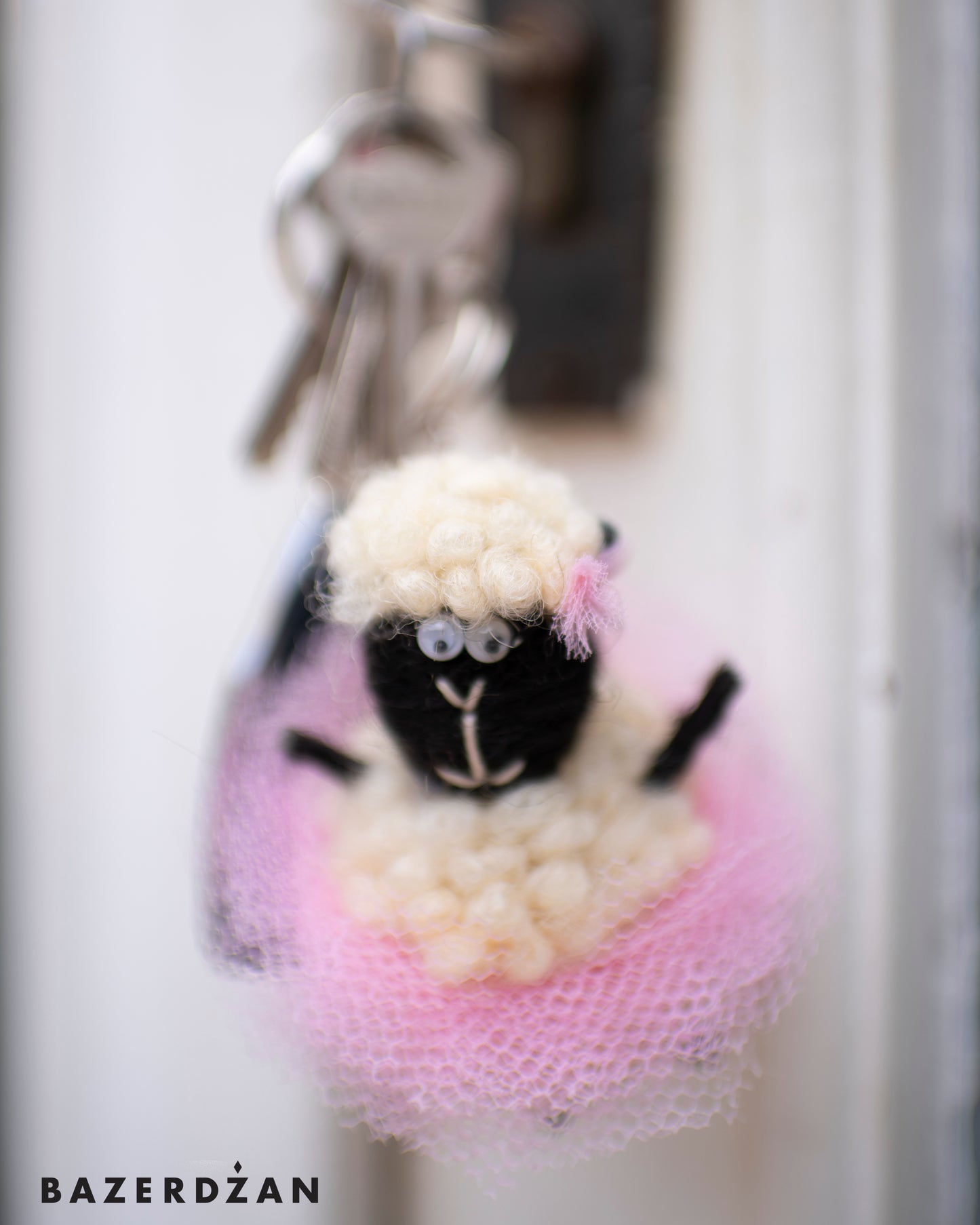 Aska the sheep pendant-Inspired by the fable Aska and the Wolf by Ivo Andrić