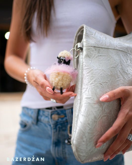 Aska the sheep pendant-Inspired by the fable Aska and the Wolf by Ivo Andrić