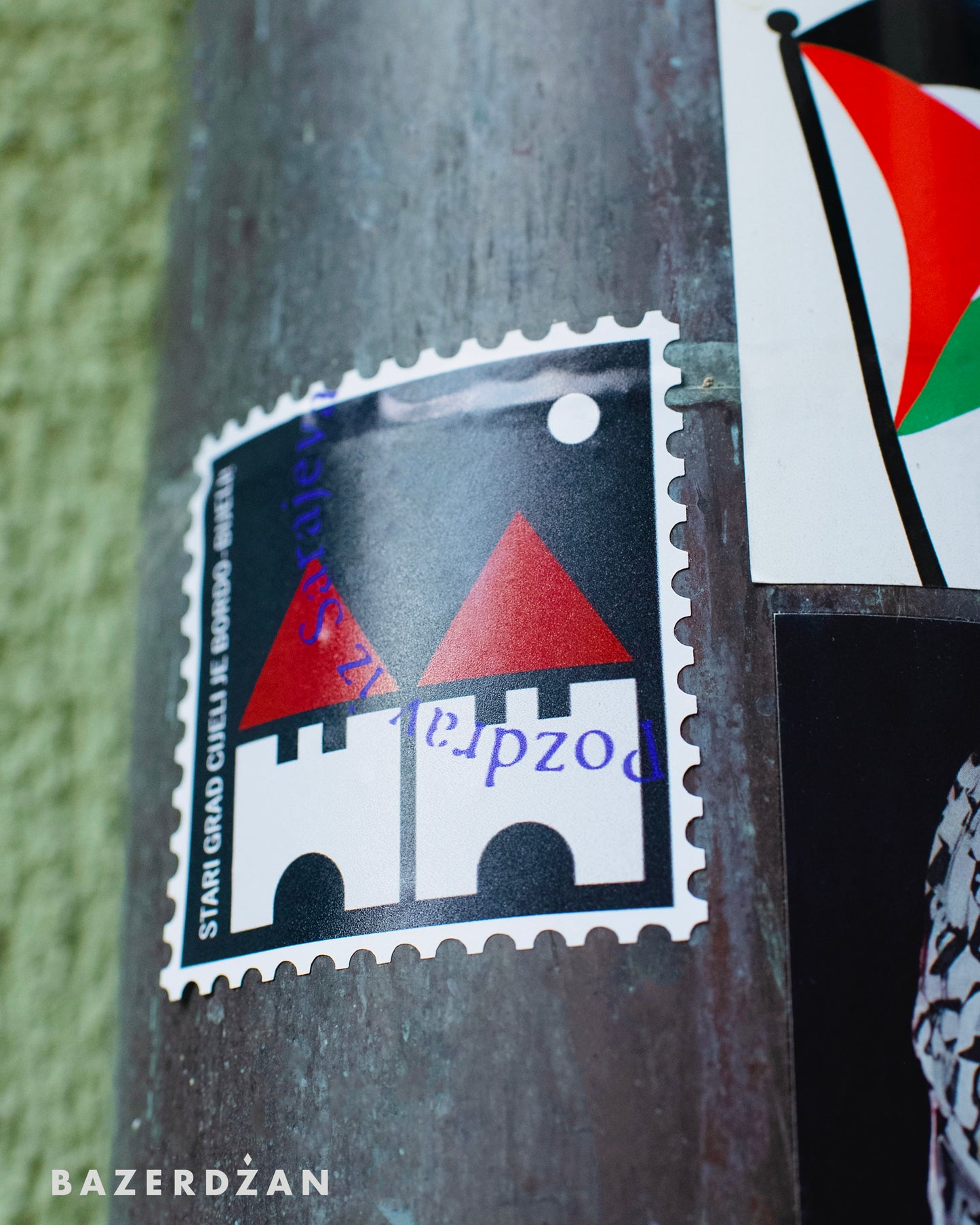 Sarajevo fan stickers by Neven