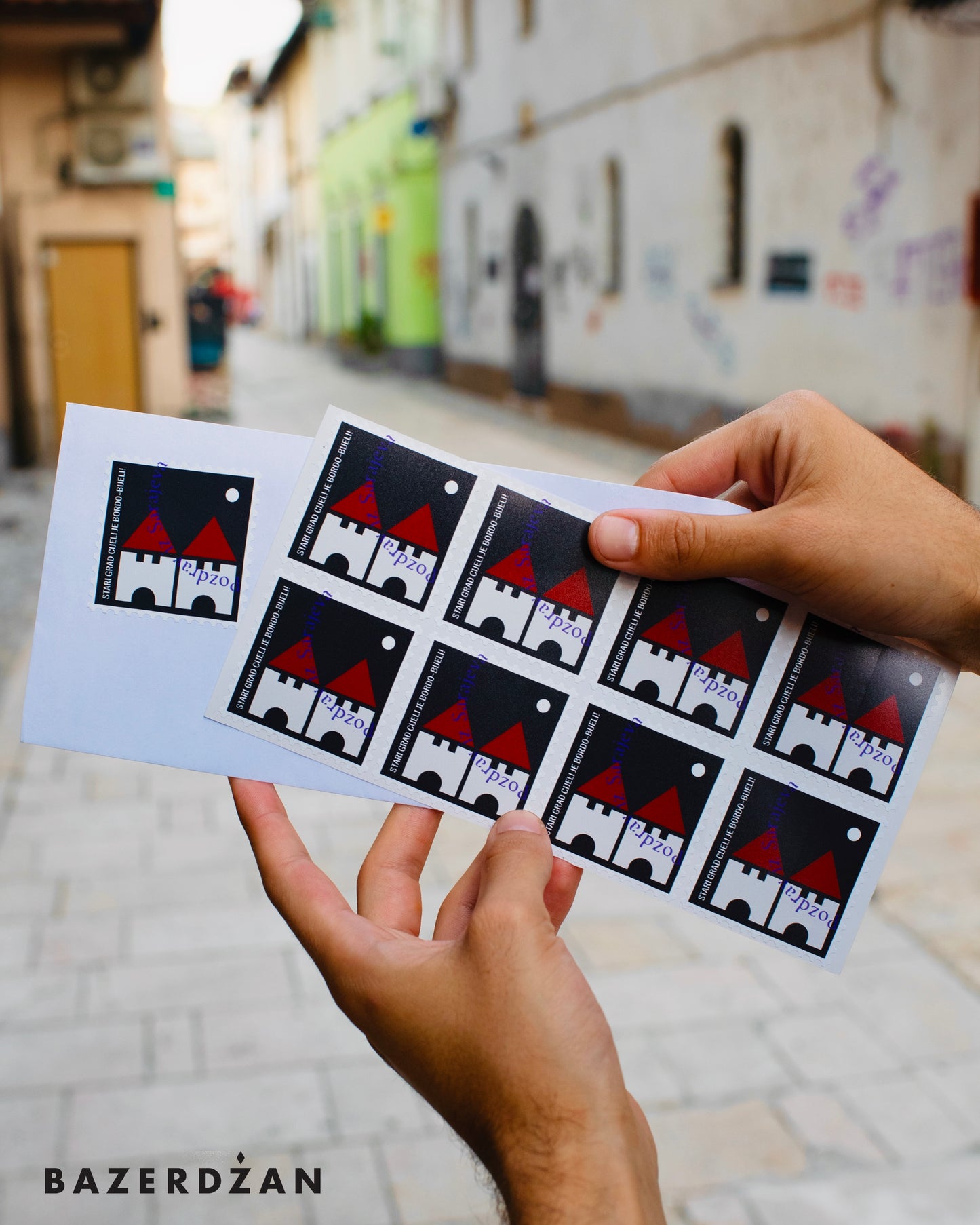 Sarajevo fan stickers by Neven