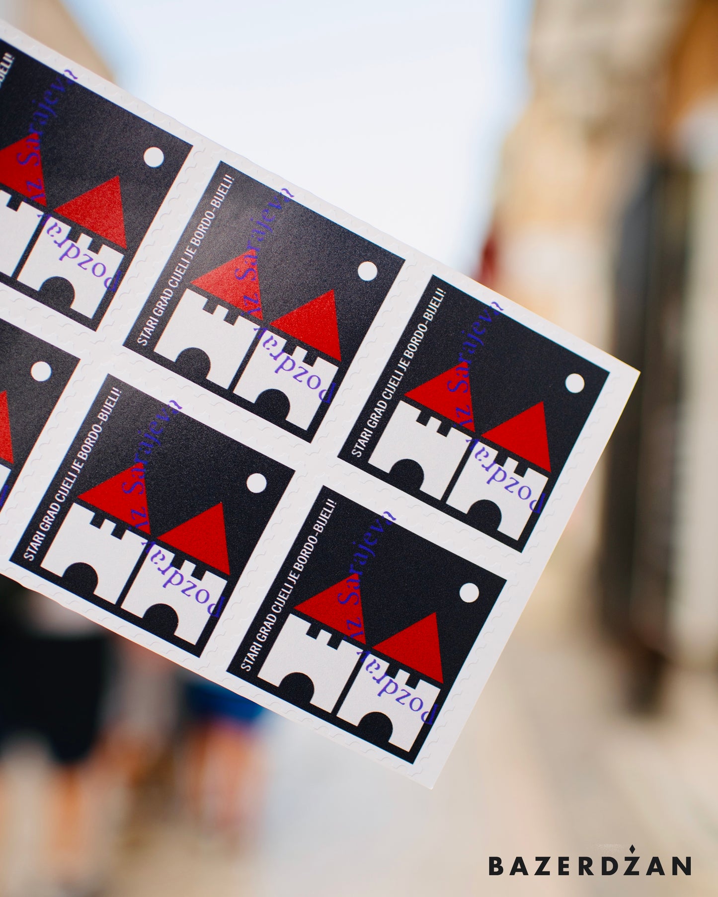 Sarajevo fan stickers by Neven