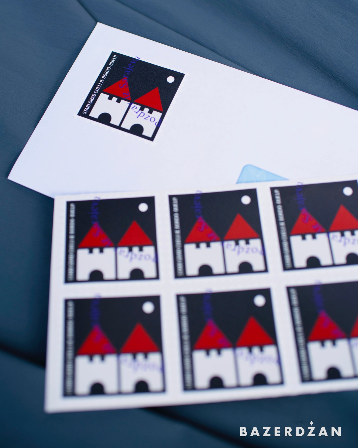 Sarajevo fan stickers by Neven