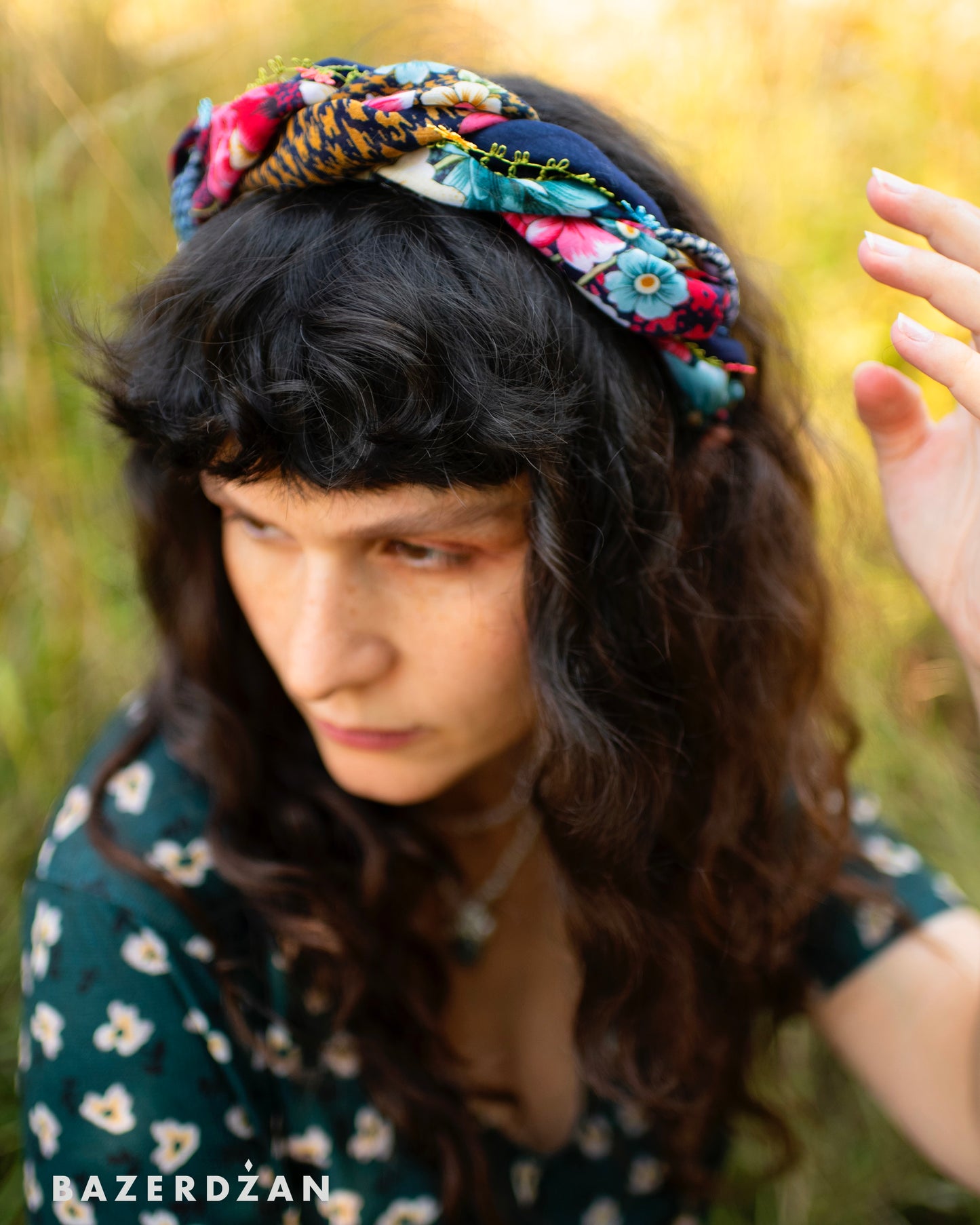 Floral headband