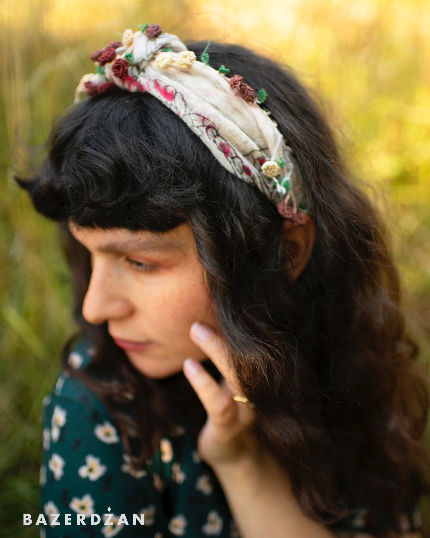 Floral headband