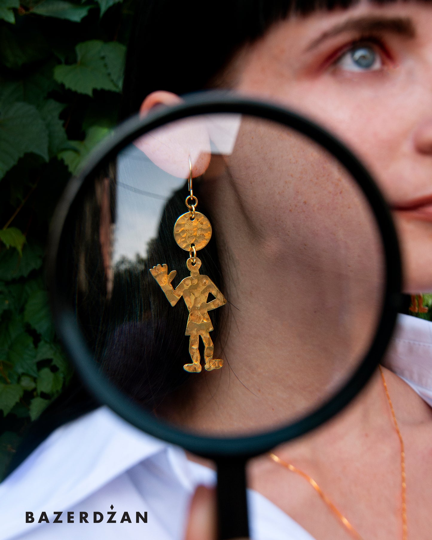 Handmade Earrings Stećak-Radimlja by Bazerdzan x Natasha Rubis