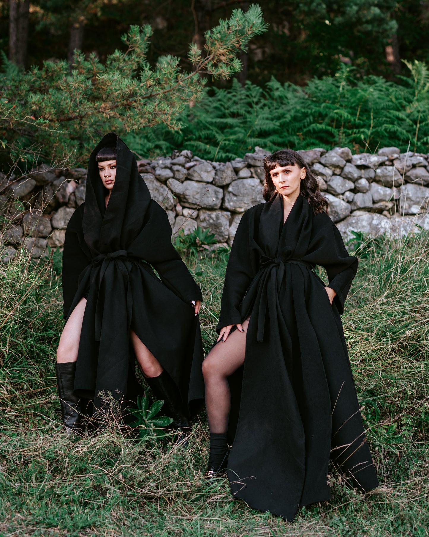Cashmere Coat - Black by Bazerdzan Wear
