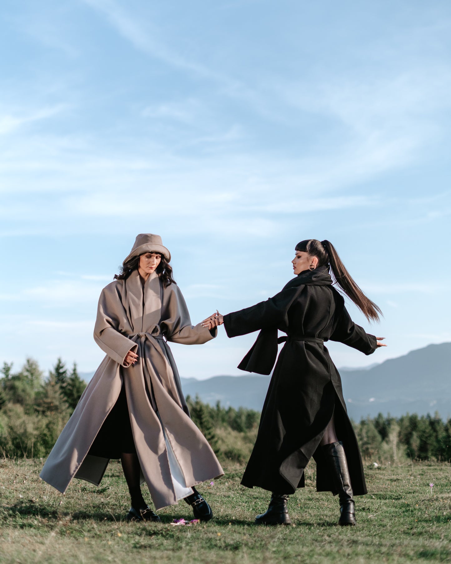 Cashmere Coat - Black by Bazerdzan Wear