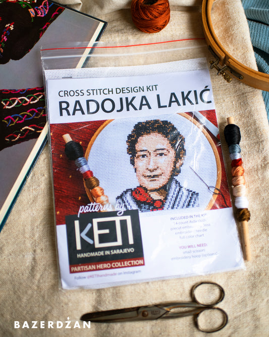 Keti Cross Stitch Design Kit - Radojka Lakic, by Keti Handmade