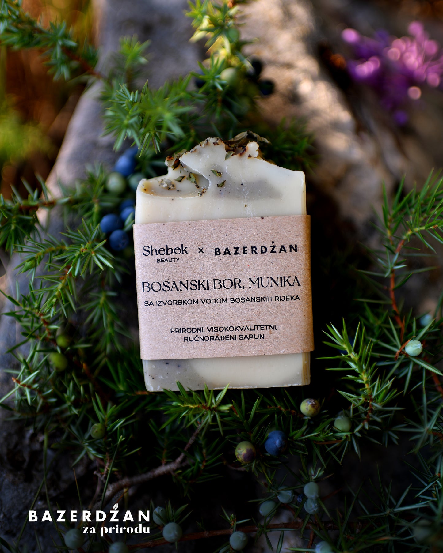 Handcrafted Natural Soap Bosnian Pine