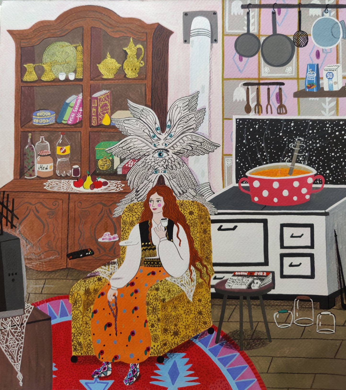"The Final Boss" ilustration by Dalila Manso