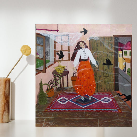 ”Promaha" ilustration by Dalila Manso