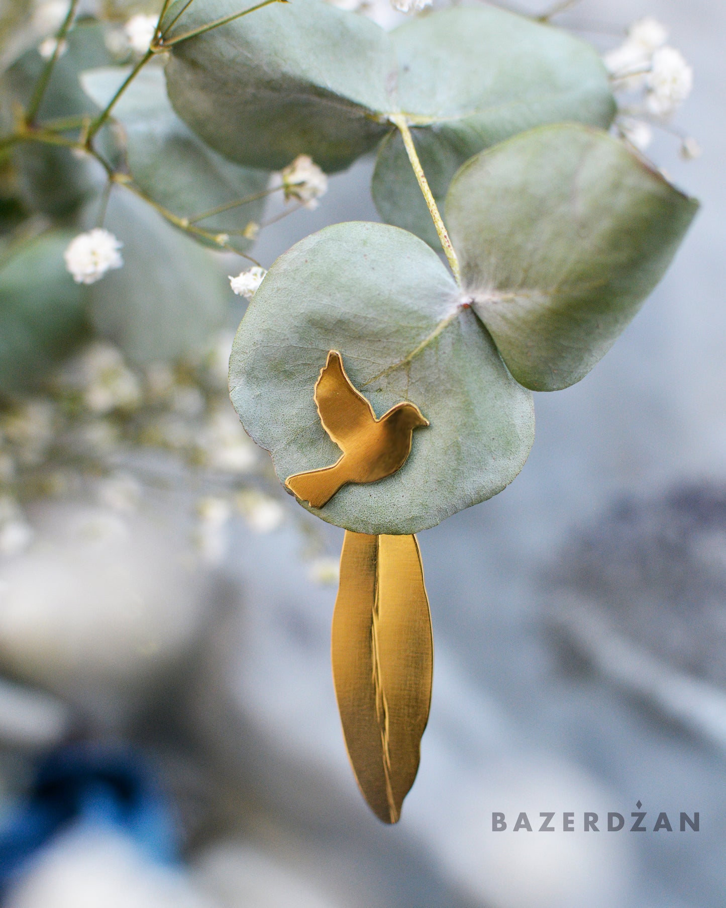 "The Dove of Peace" Handmade Earrings by Natasha Rubis