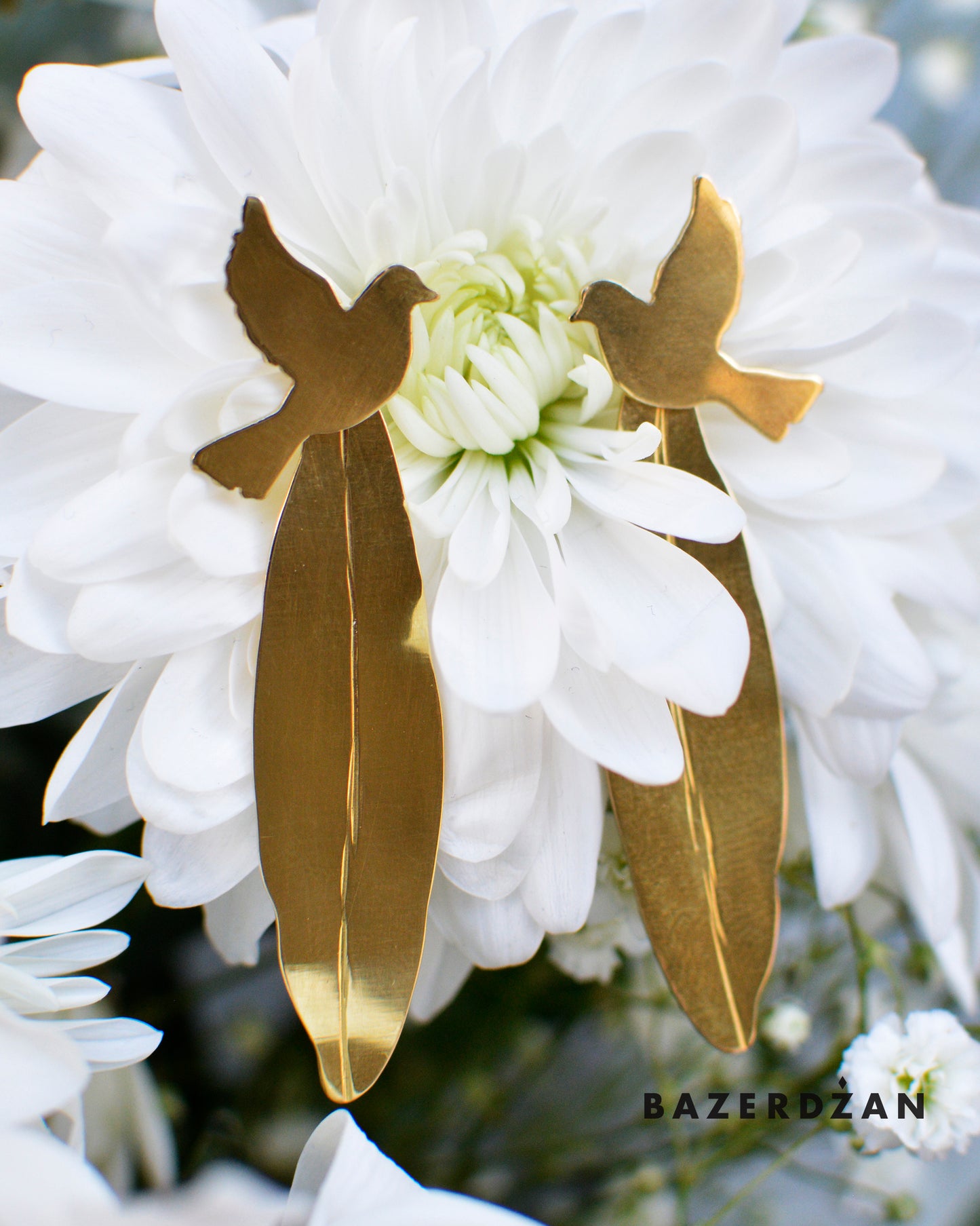 "The Dove of Peace" Handmade Earrings by Natasha Rubis