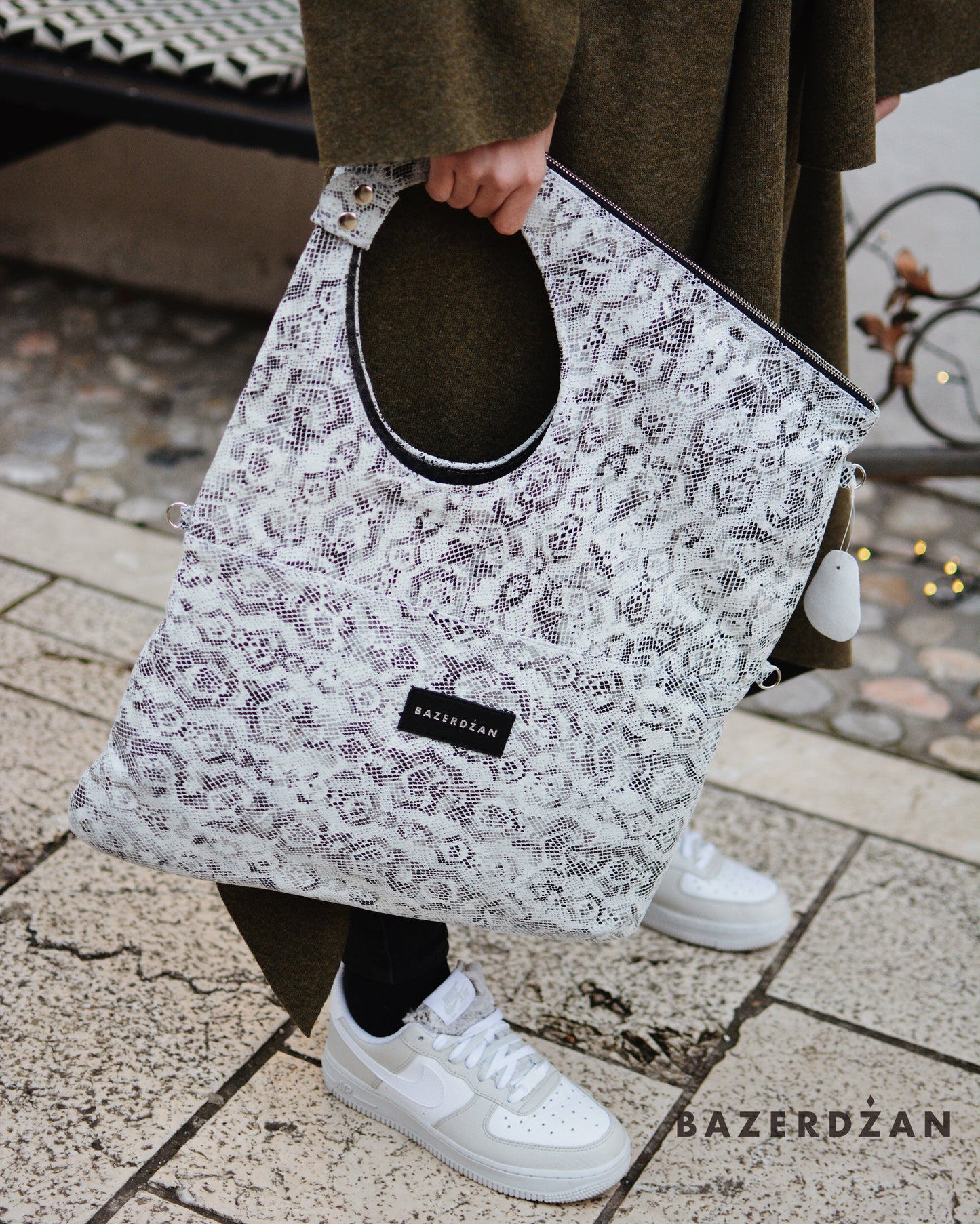 Baklava Bag, leather (different colors) - Bazerdzan