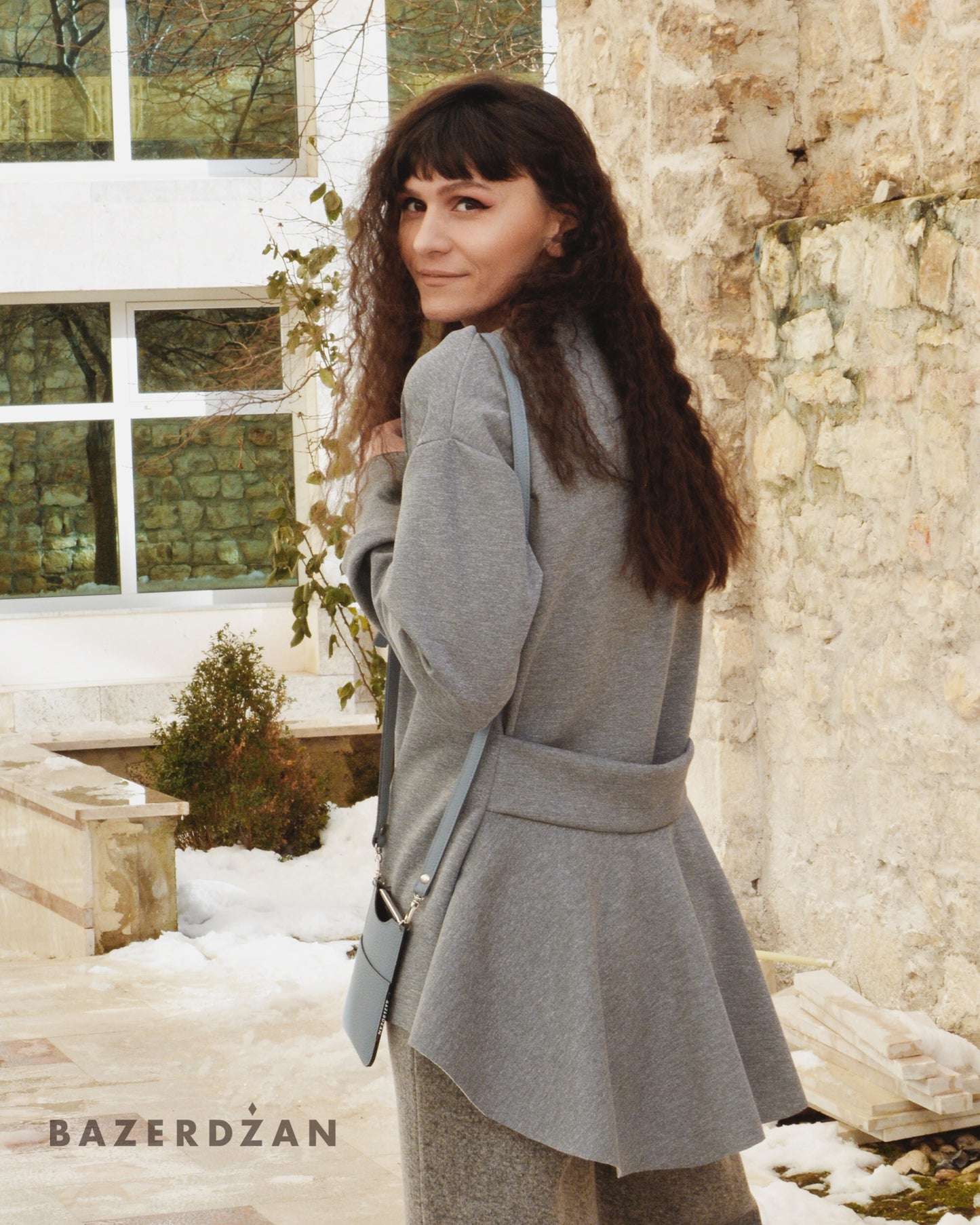Frill Blouse by Bazerdzan Wear - Bazerdzan