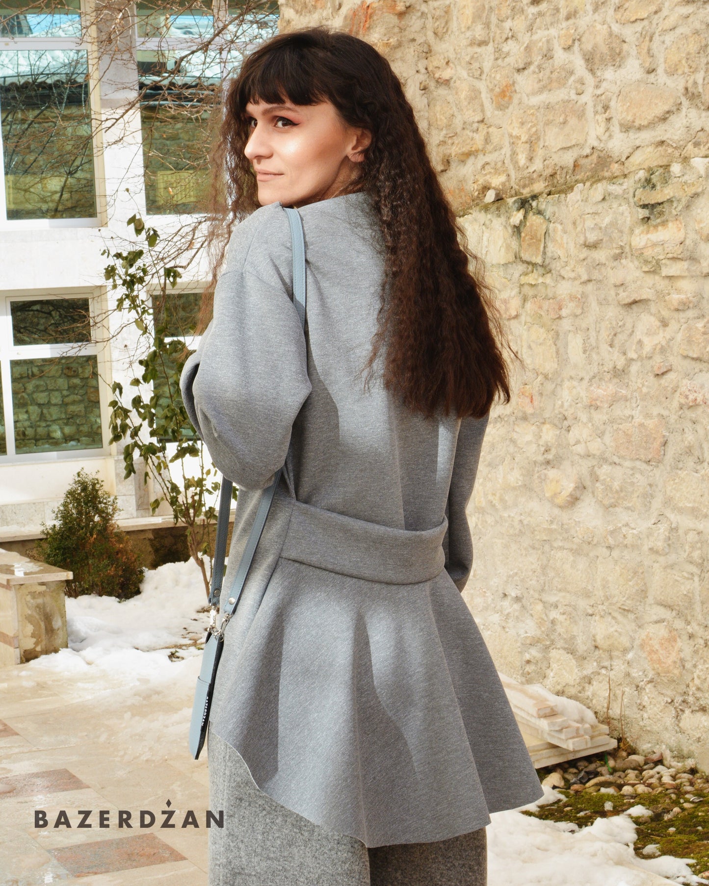 Frill Blouse by Bazerdzan Wear - Bazerdzan