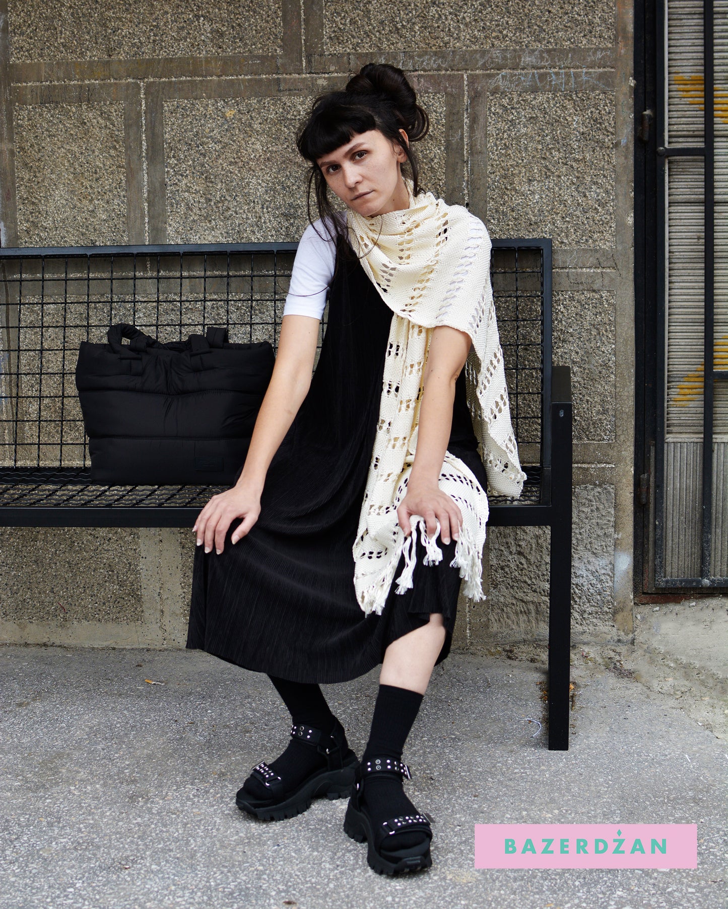 Cotton and Silk Hand Woved Summer Scarves, by Bogda rukotvorine - Bazerdzan