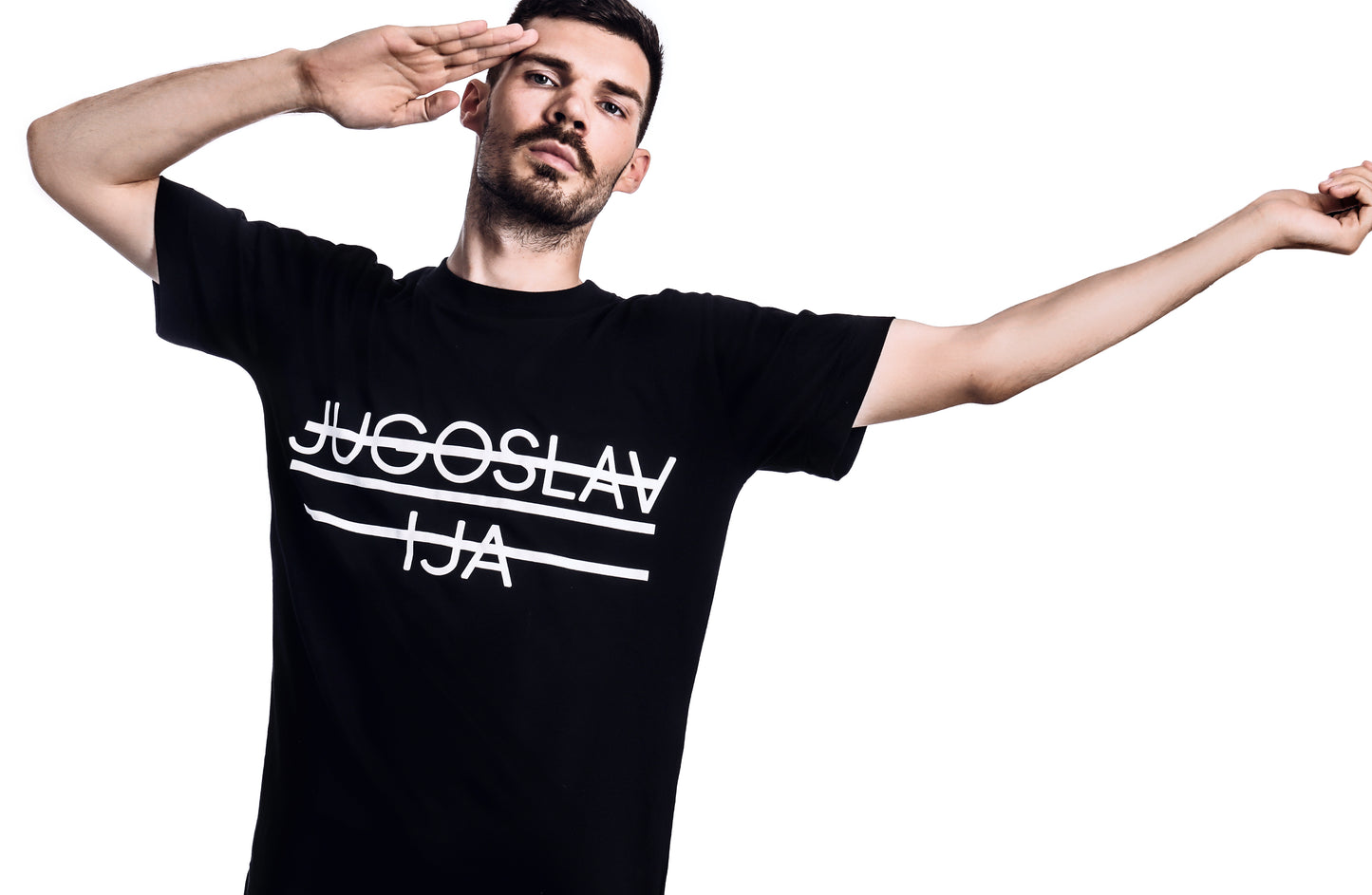 Jugoslavija T-Shirt (Material: 100% Organic Cotton), by Marko Feher - Bazerdzan