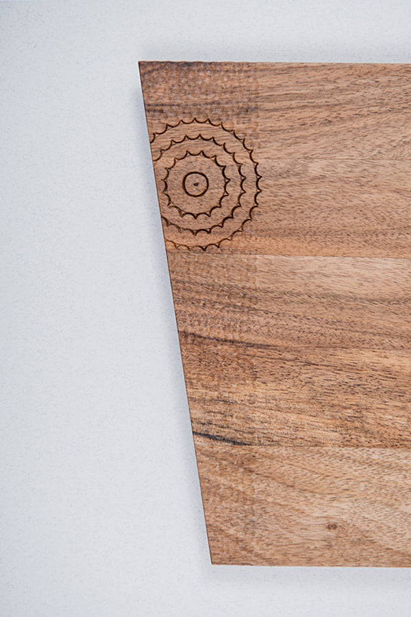 Cutting board - Sea Star (Material: Walnut) - Bazerdzan