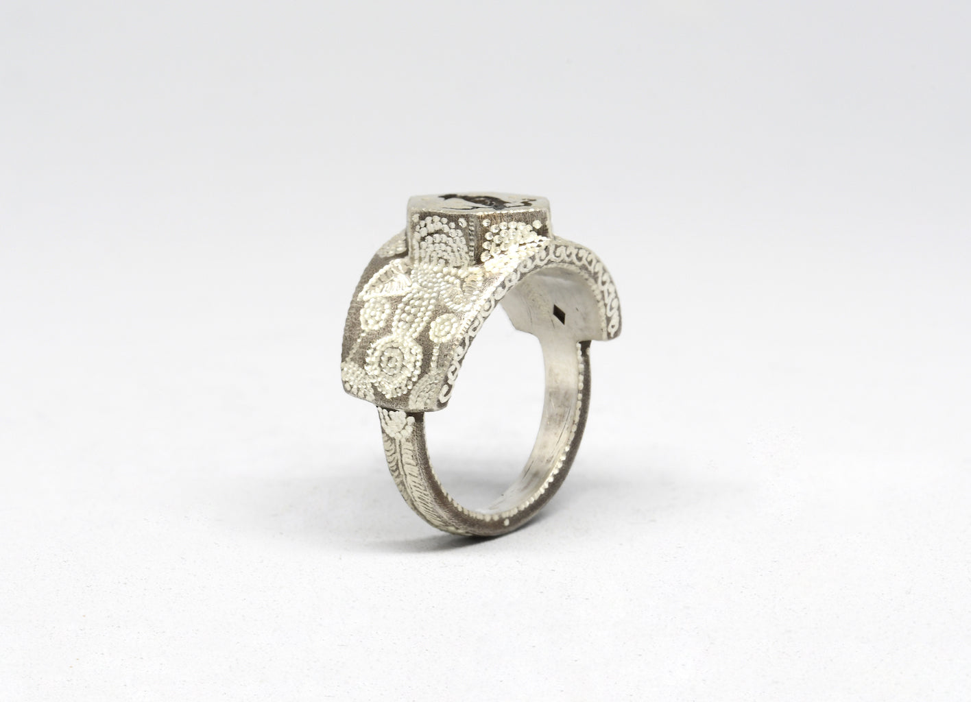 Woodpecker Silver Ring by Elird