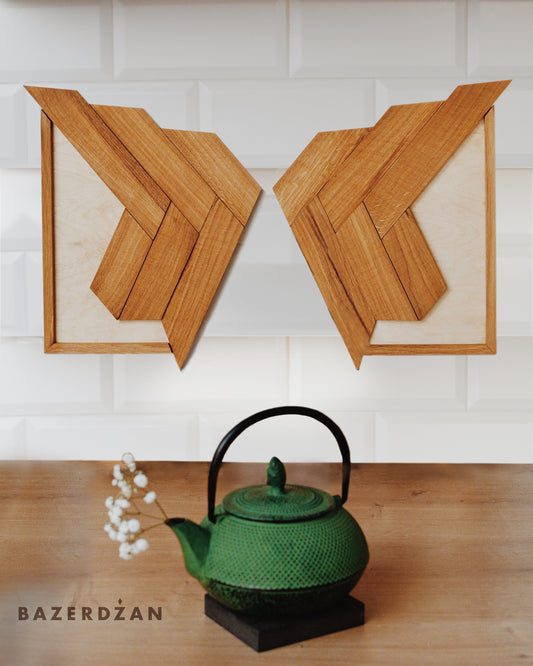 Handmade Wooden Mosaic "Tjentište" by Shara