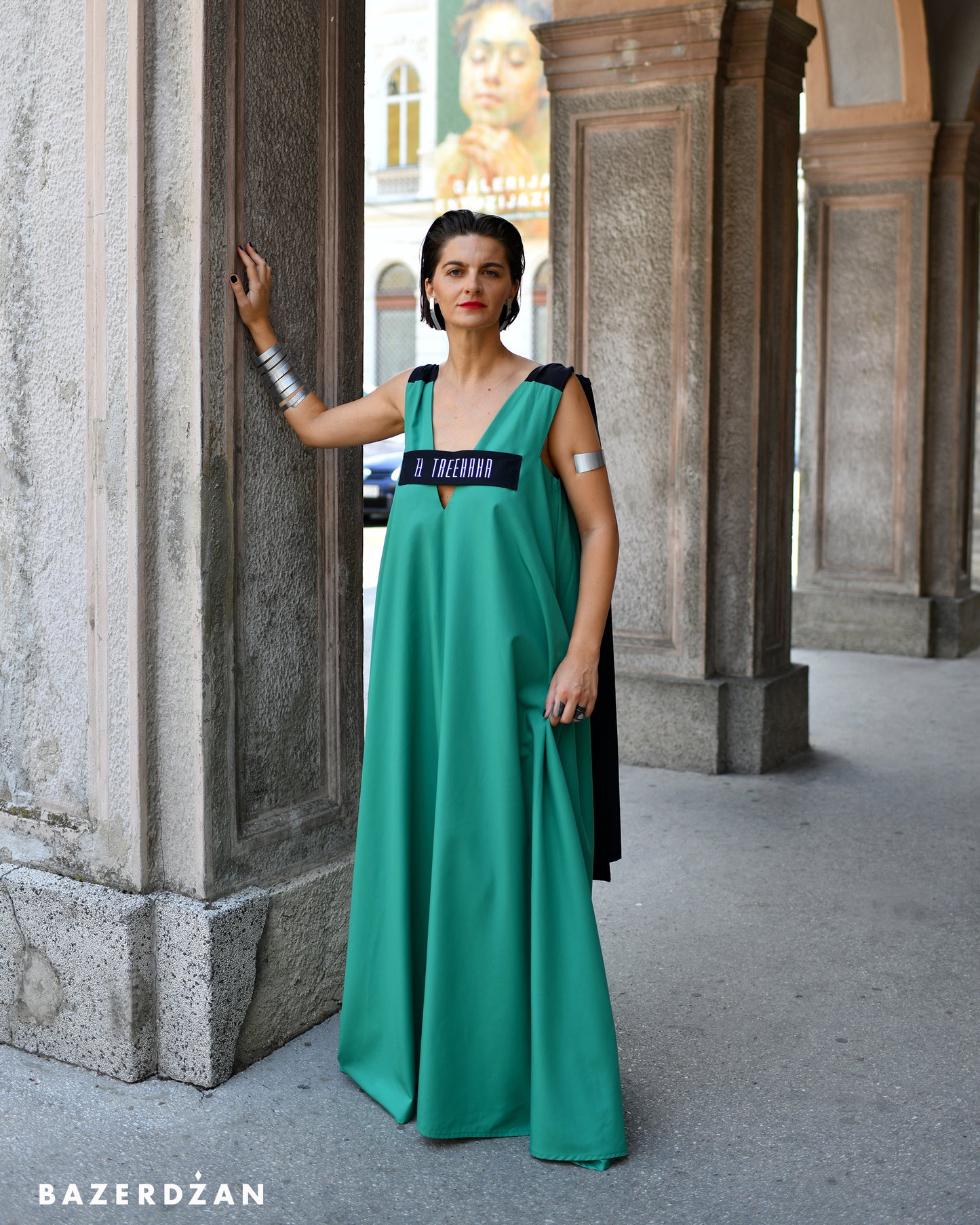 Maxi Dress - Green by Treehana