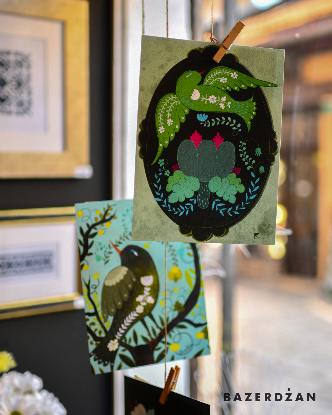Cards & Postcards with Whimsical Prints