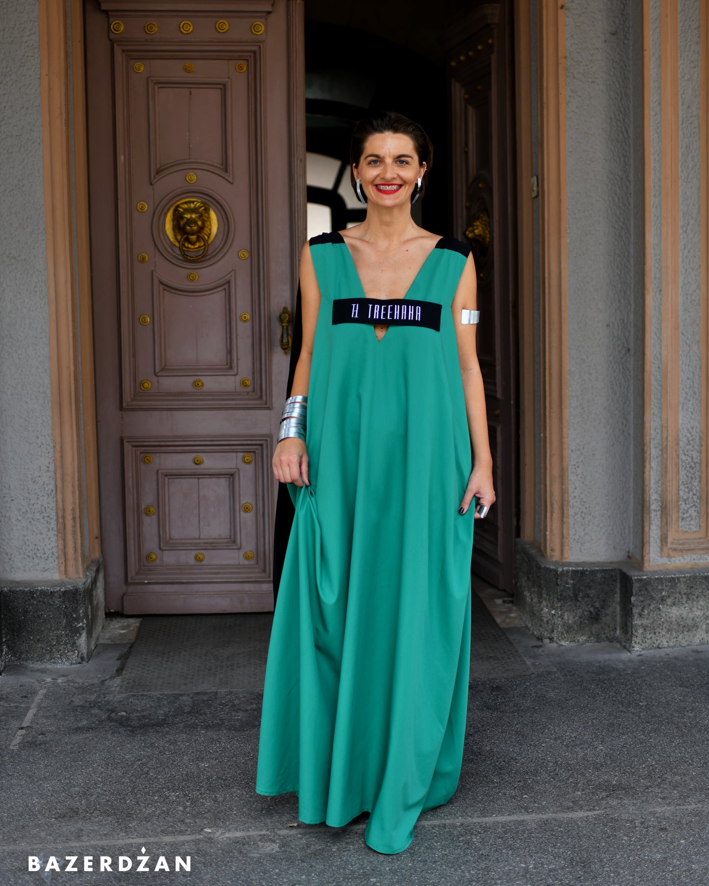 Maxi Dress - Green by Treehana