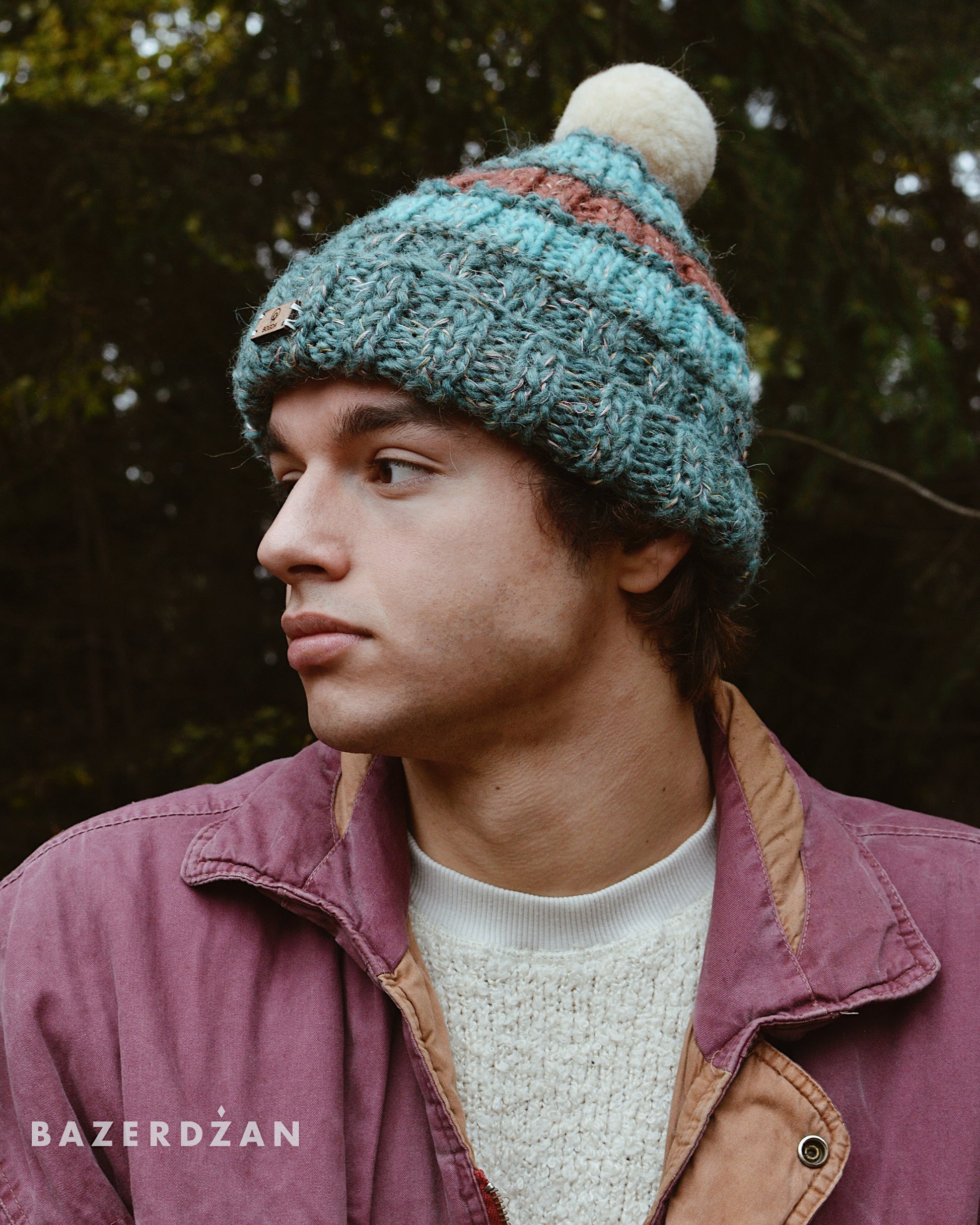 Handmade Woolen Hat For Men Bazerdzan Handmade Woolen Hat For Men Bazerdzan