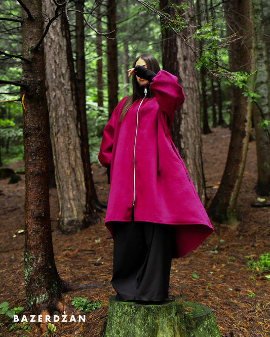 Swan Jacket Burgundy