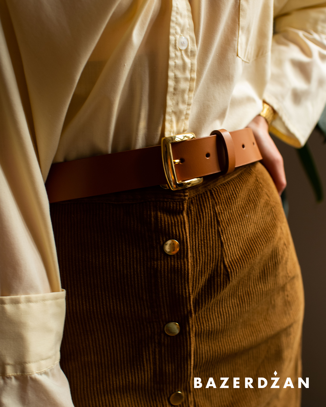 Leather Belt - For Women by Grubble