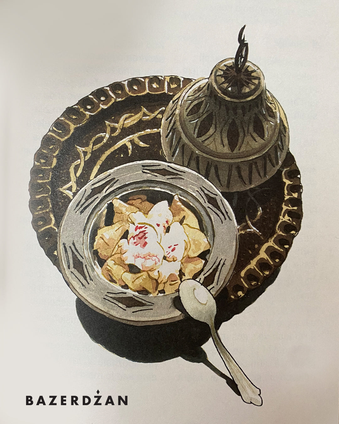 "Bosnian cuisine" by Muamer Spahić - Bazerdzan
