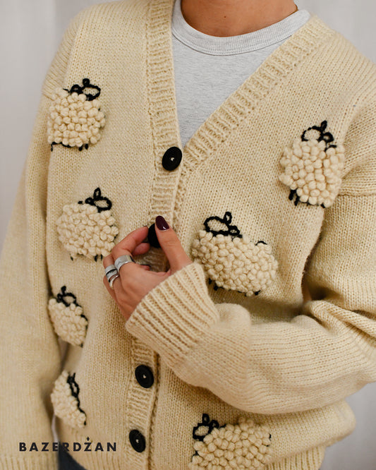 Woolen Sheep Caridgan