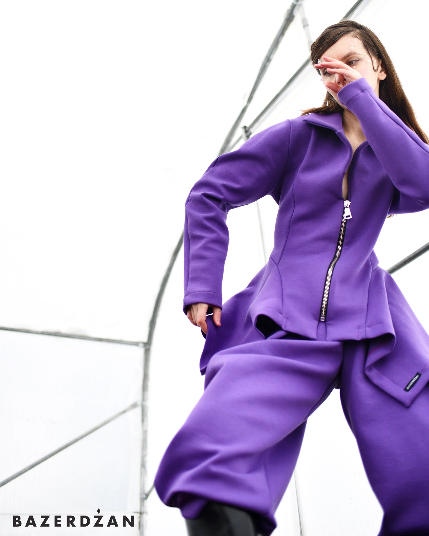 VATRA pants in purple