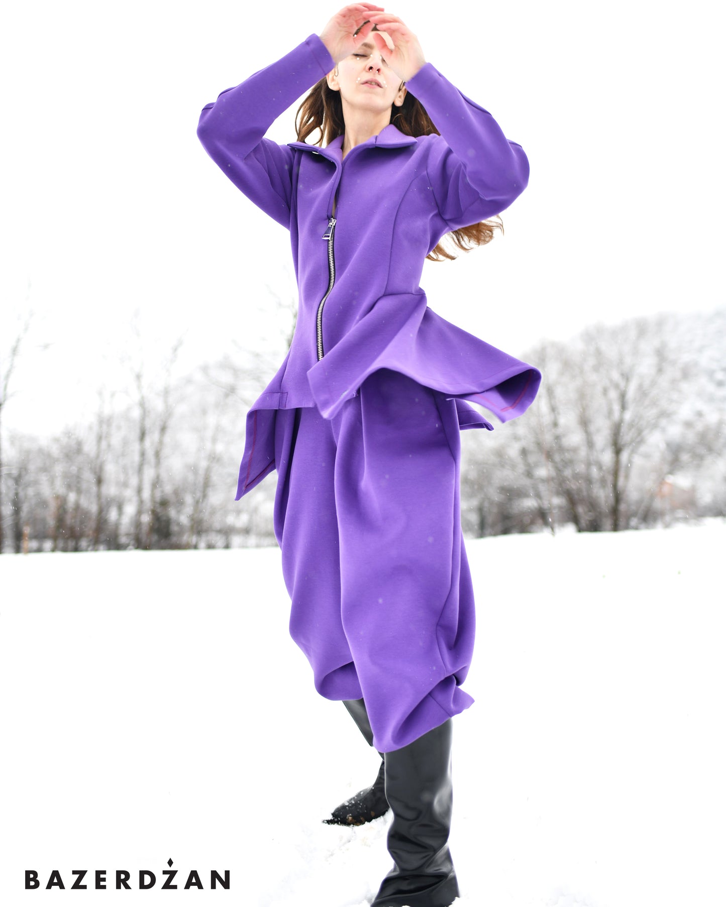 VATRA pants in purple