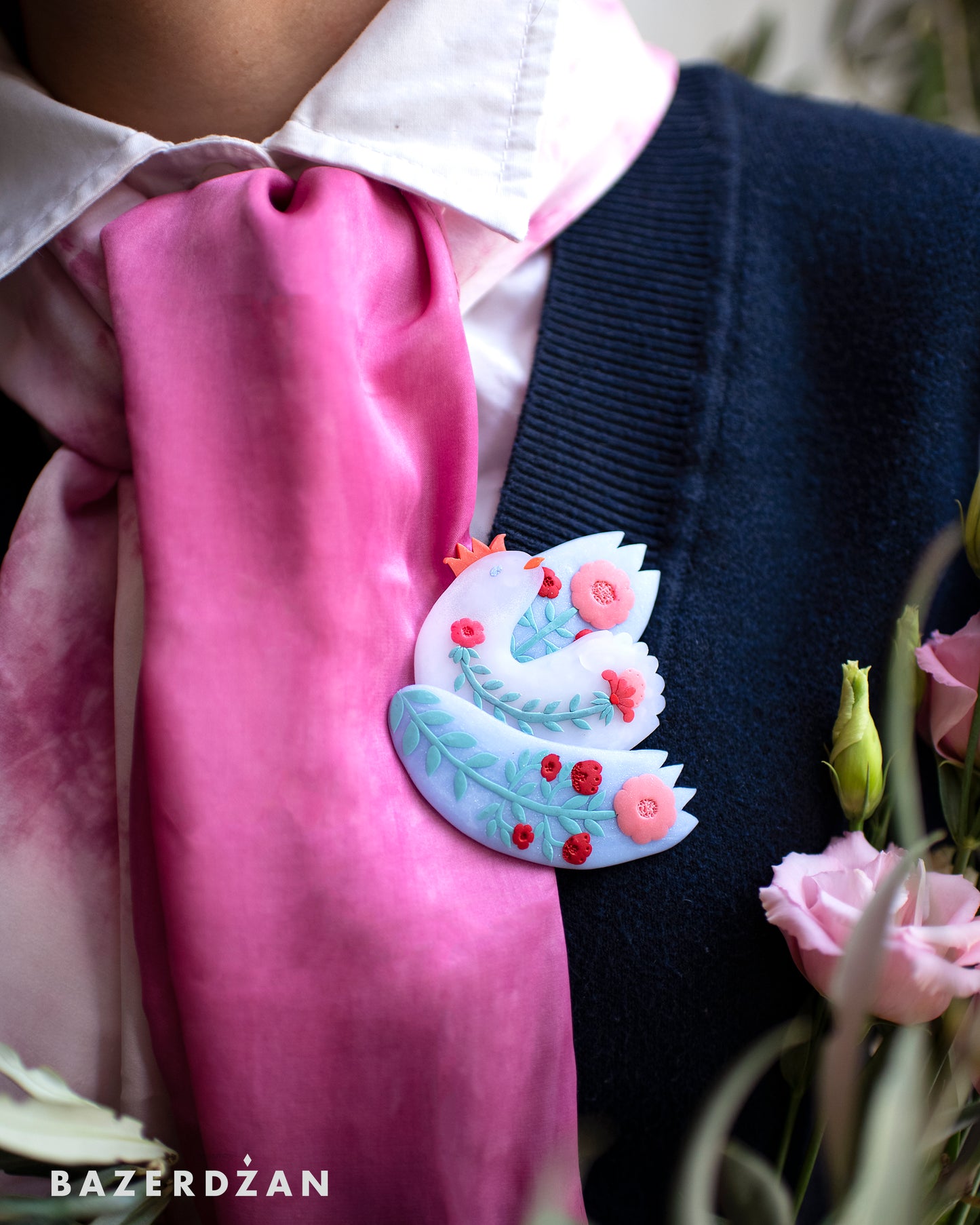 Brooch Bird by Kotka