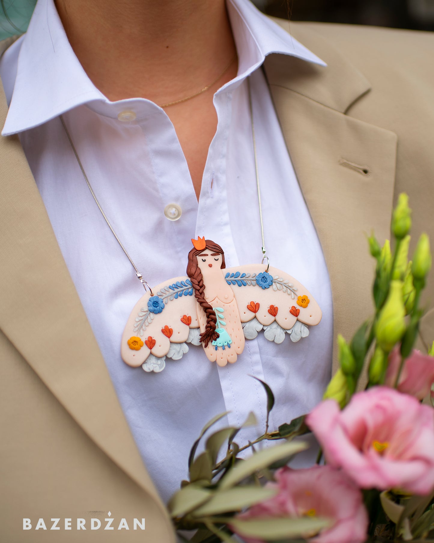 Necklace Bird by Kotka