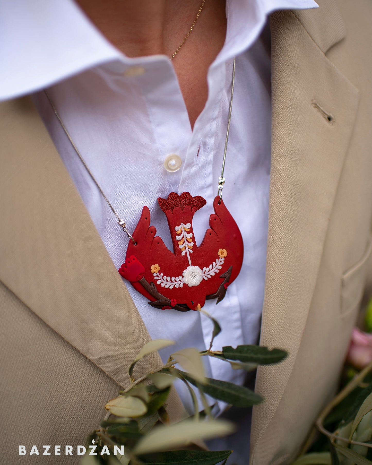 Necklace Bird by Kotka